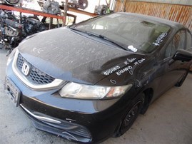 2014 Honda Civic LX 1.8L AT Black Sedan 1.8L AT #A24945